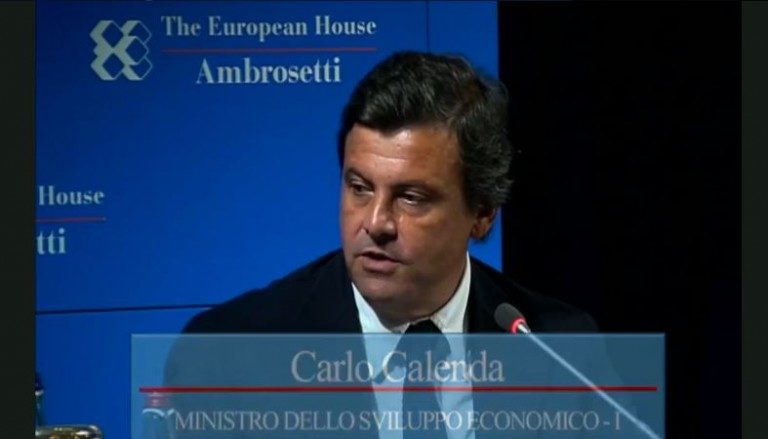 Piano Industria 4.0, Calenda parla a Cernobbio