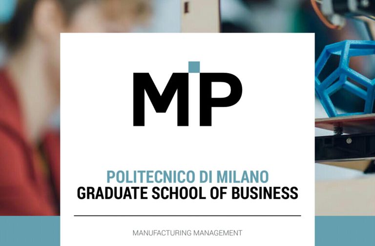 MIP - Polimi, arriva il corso in Manufacturing Management 4.0
