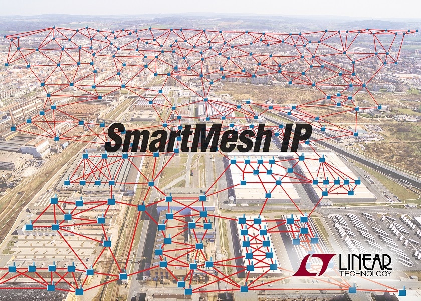 Nuove funzionalità per le reti SmartMesh IP di Linear Technology