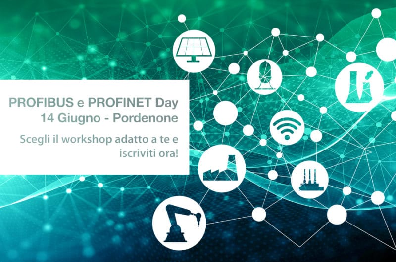 Immagine in primo piano per articolo con titolo: Profibus & Profinet day: ​Il 14 giugno a Pordenone si parla di networking per la fabbrica digitale