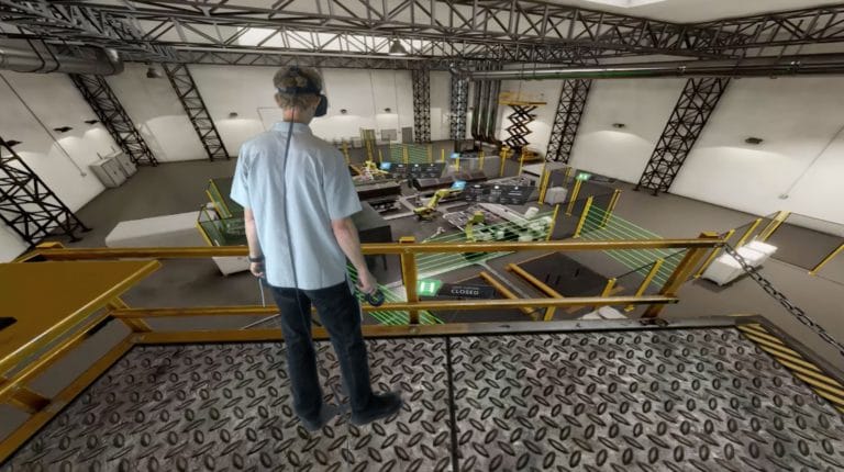 Nella realtà virtuale di Autodesk la fabbrica è come un videogioco