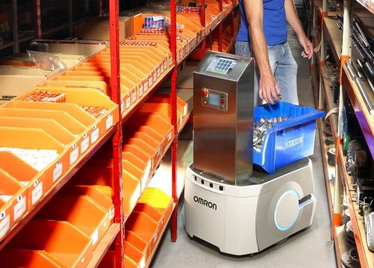 Robot mobili industriali Omron LD: trasporto rapido, affidabile e conveniente in ambienti dinamici
