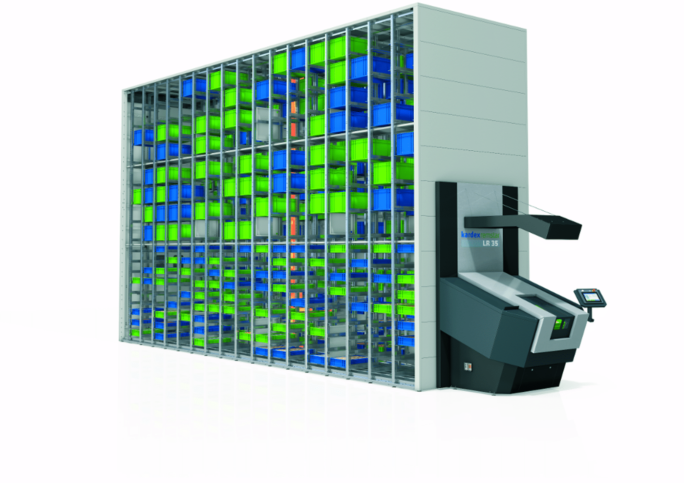 KardexRemstar_LR35_front_open_Schematic_DEF