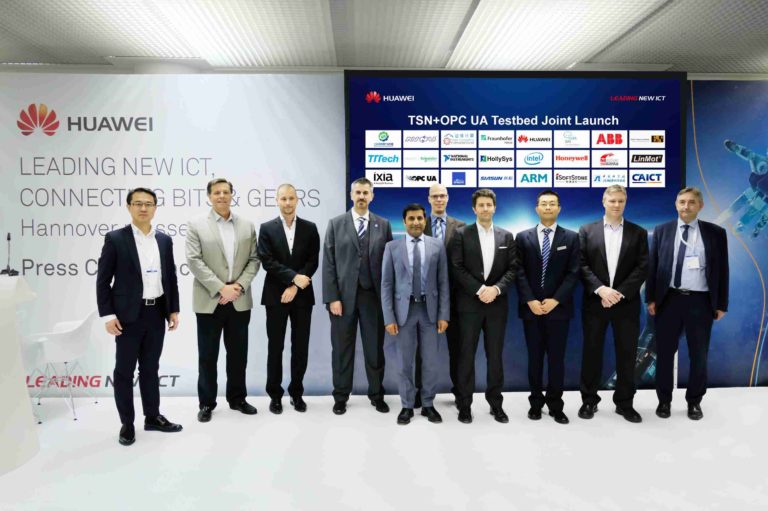 ABB, B&R, Intel, National Instruments e Schneider Electric partecipano al test bed di Huawei su OPC UA TSN