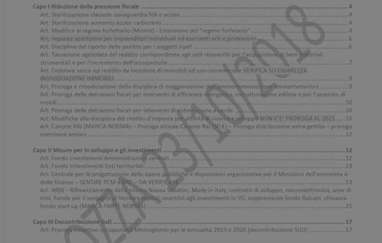 Legge di Bilancio, ecco la bozza con le aliquote per l'iperammortamento, il rinnovo della Sabatini e il taglio al credito d'imposta per Ricerca e Sviluppo