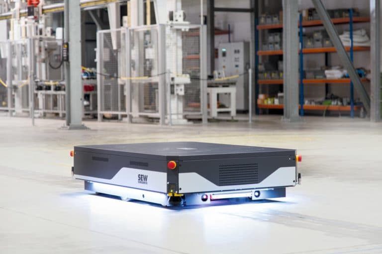 Da Sew-Eurodrive un veicolo di trasporto mobile per carichi fino a 1.500 chili