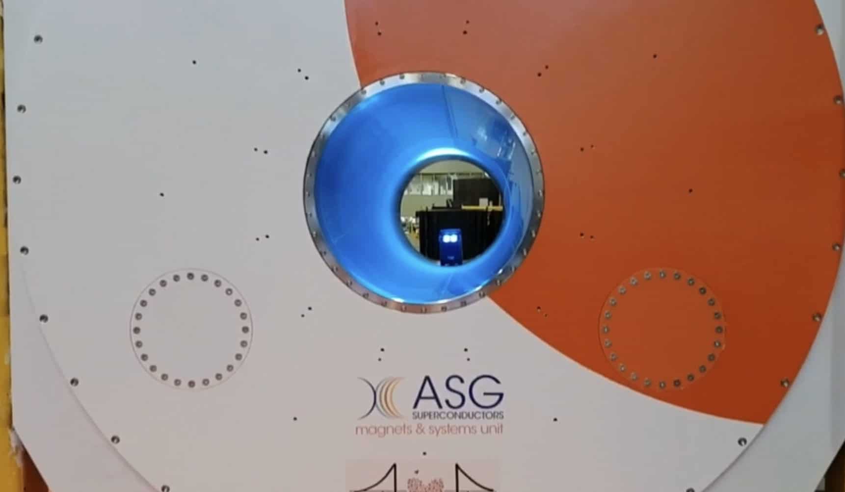 Asg Superconductor Magnete più grande del mondo