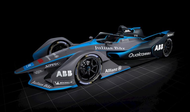La monoposto ABB Formula E a SPS Italia 2019
