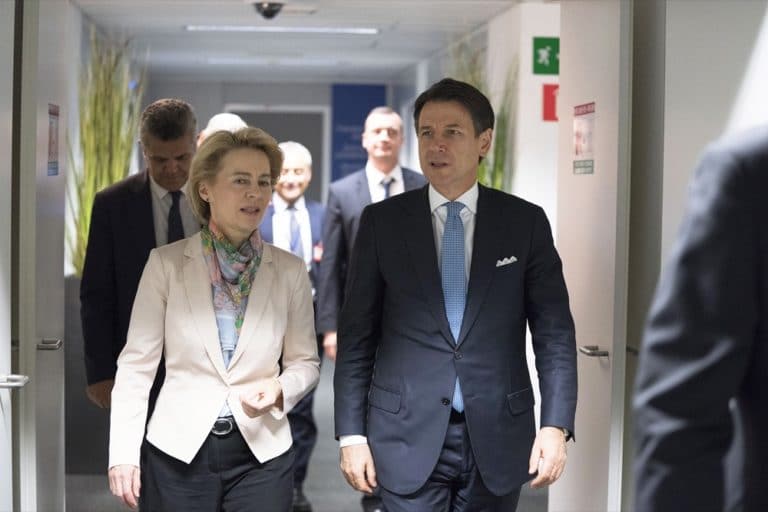 Conte a Bruxelles: "Un patto con l'Europa per un'Italia digitalizzata e verde"
