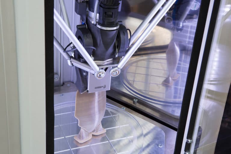 Wasp e la nuova stampa 3D del pellet di peek