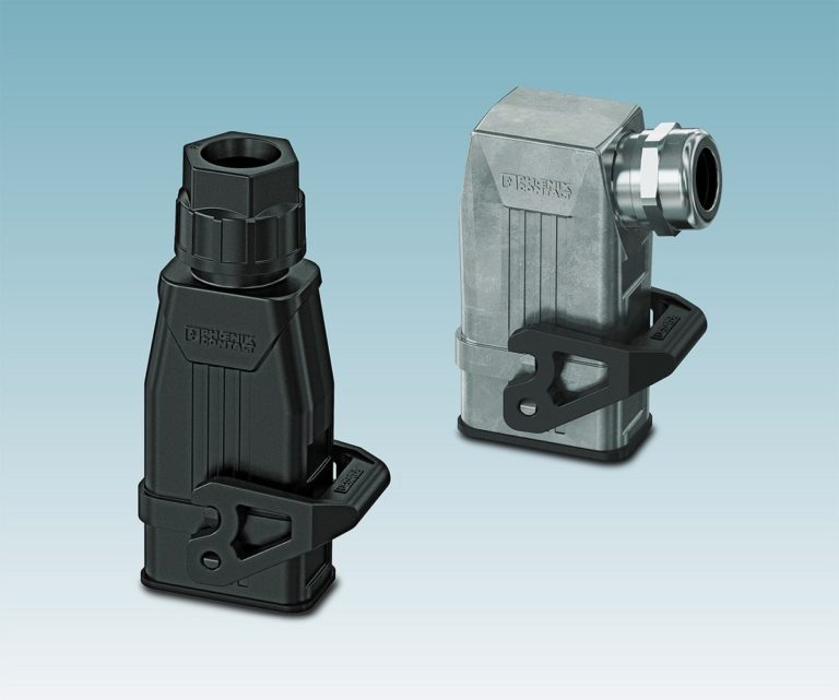 Connettori industriali con design compatto