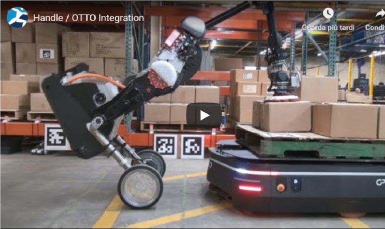 Handle fa coppia con i robot mobili e la gestione del magazzino diventa completamente automatizzata