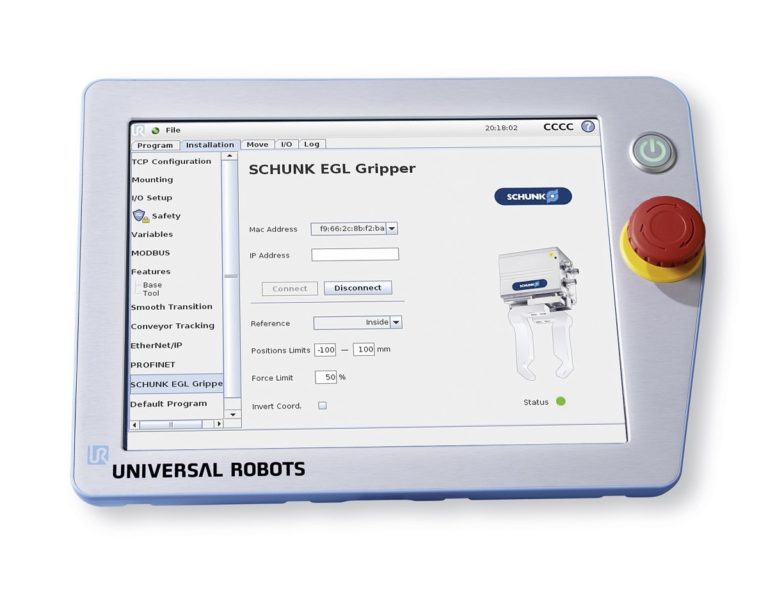 Da Schunk una nuova pinza elettrica a corsa lunga per i cobot UR