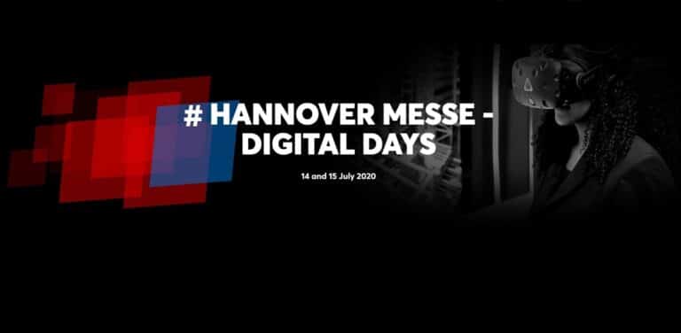Hannover Messe Digital Days in anteprima dal 14 al 15 luglio 2020