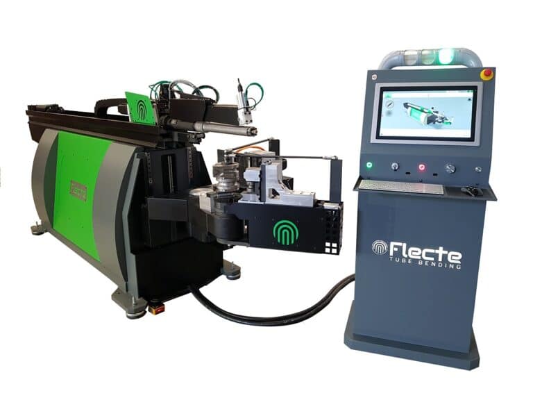 Da Flecte e Bosch Rexroth una macchina curva tubi completamente elettrica