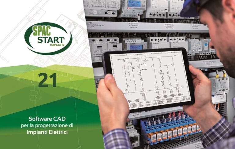 Spac Start Impianti 21, la nuova versione del Cad per la progettazione elettrica