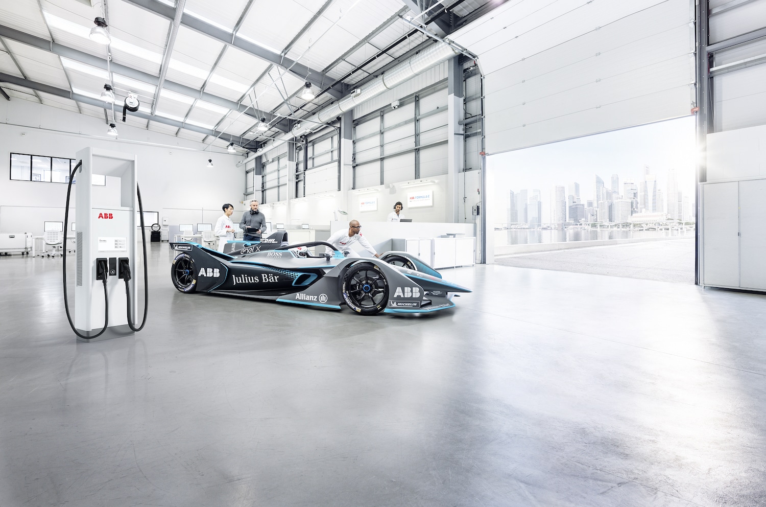 Formula E, da ABB le colonnine di ricarica innovative per le nuove vetture Gen3