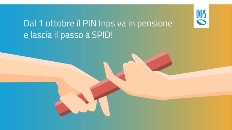 INPS, da ottobre addio al PIN: per accedere ai servizi dell'istituto servirà lo SPID