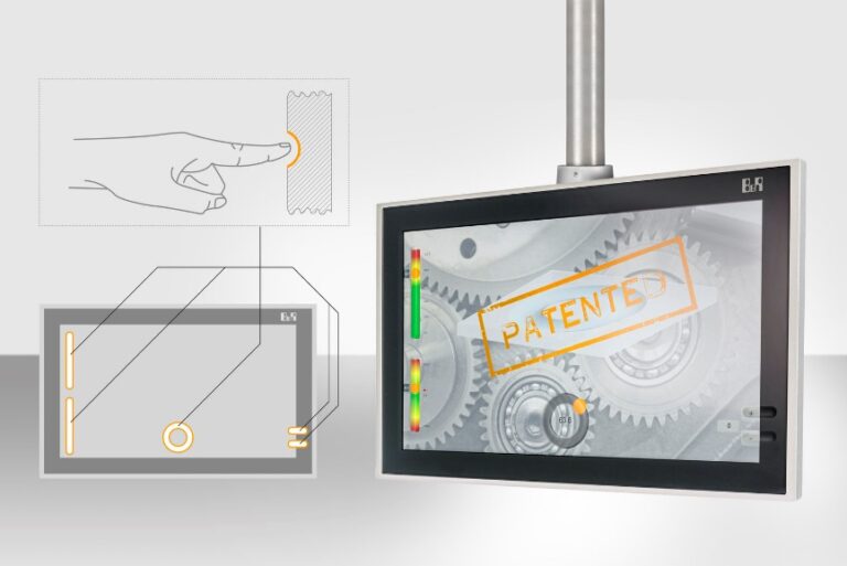 Monitor e panel PC senza interruttori per ambienti dove serve estrema pulizia