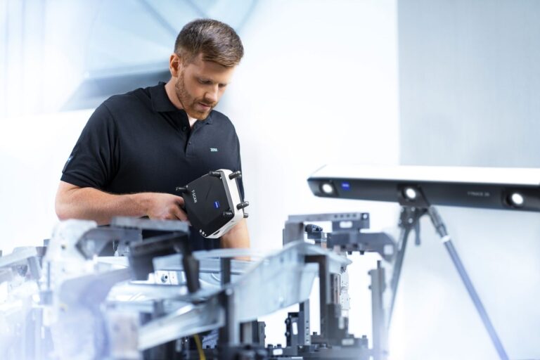 Metrologia industriale, Zeiss T-Scan 10 permette di scansionare oggetti fino a 10 metri cubi