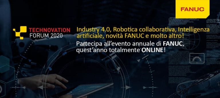 Il futuro della filiera manifatturiera va in scena al Fanuc Technovation Forum 2020