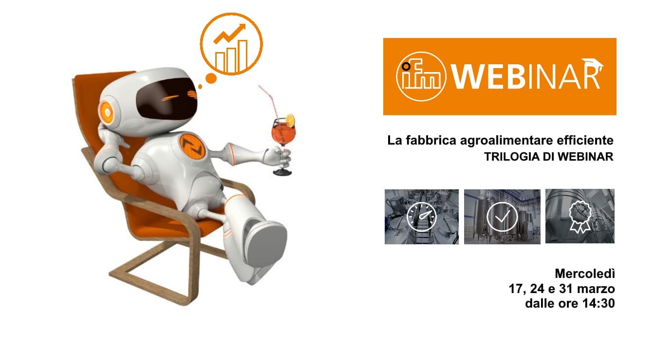 Un ciclo di webinar dedicati alla fabbrica agroalimentare efficiente