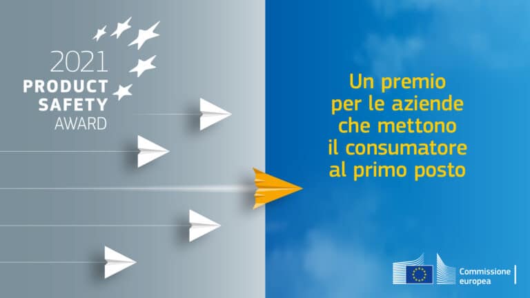 Un premio dell'Ue a riconoscimento dell'eccellenza e dell'innovazione nella sicurezza dei prodotti