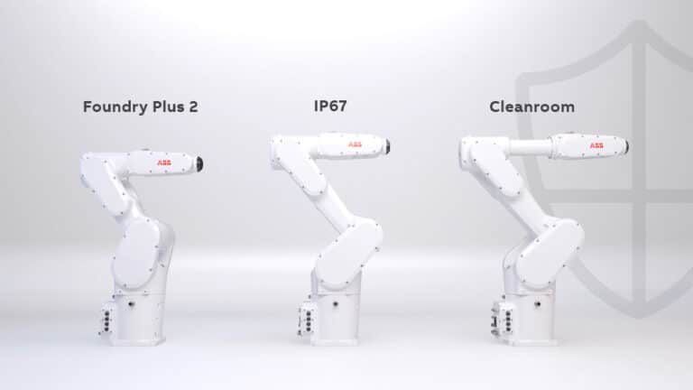 Il robot IRB 1300 di ABB disponibile con una nuova protezione per applicazioni gravose e per camera bianca