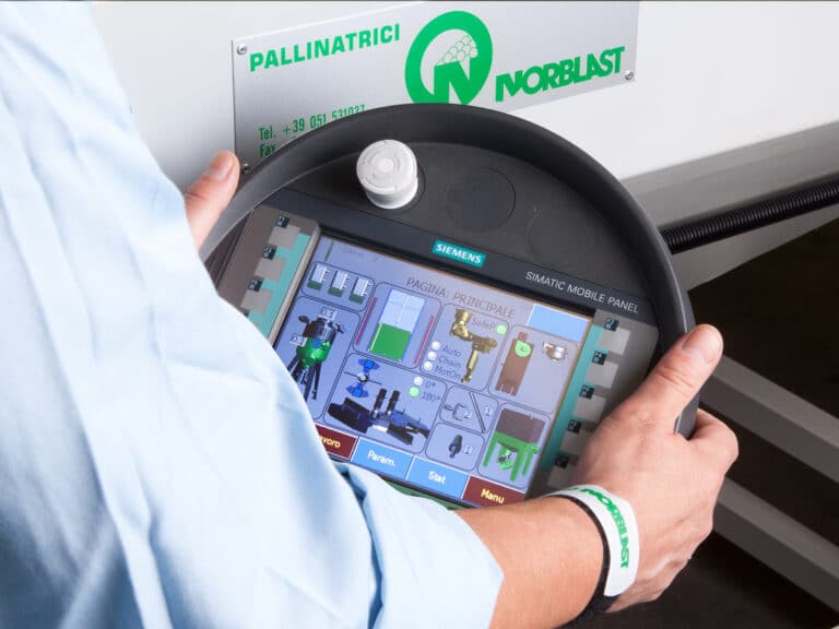 Sabbiatrici e pallinatrici Norblast, pronte per l'Industria 4.0