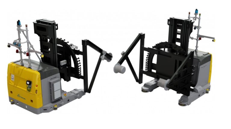 Da Elettric80 Unicorn, l'AGV per la movimentazione automatizzata nel settore della carta-tessuto