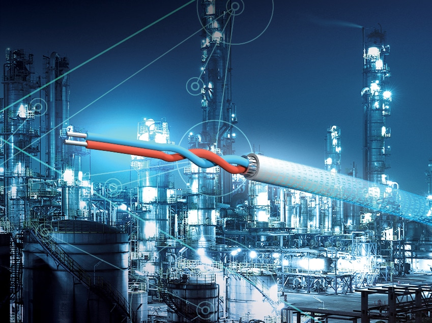 Una soluzione Industrial Ethernet per trasferire dati fino a 1,7 km con un singolo cavo