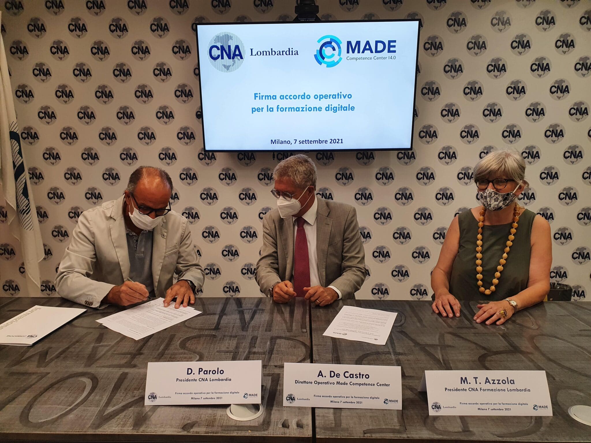 CNA Lombardia e il Competence Center Made siglano un accordo per la formazione digitale delle PMI del territorio