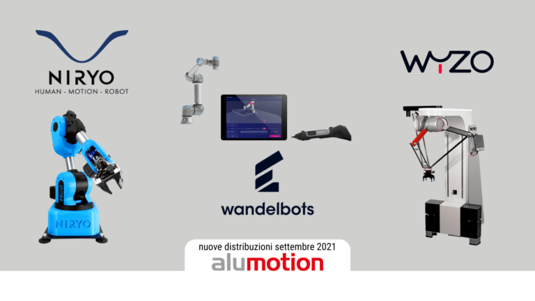 Wandelbots, Wyzo e Niryo scelgono Alumotion per la distribuzione in Italia