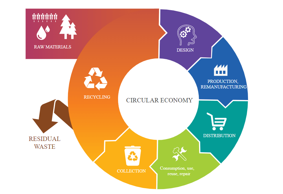 Che cos'sè e come funziona l'economia circolare