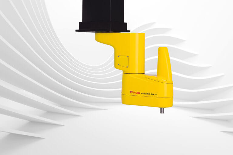 Il robot Scara Fanuc che si monta a soffitto per raggiungere anche i punti ciechi