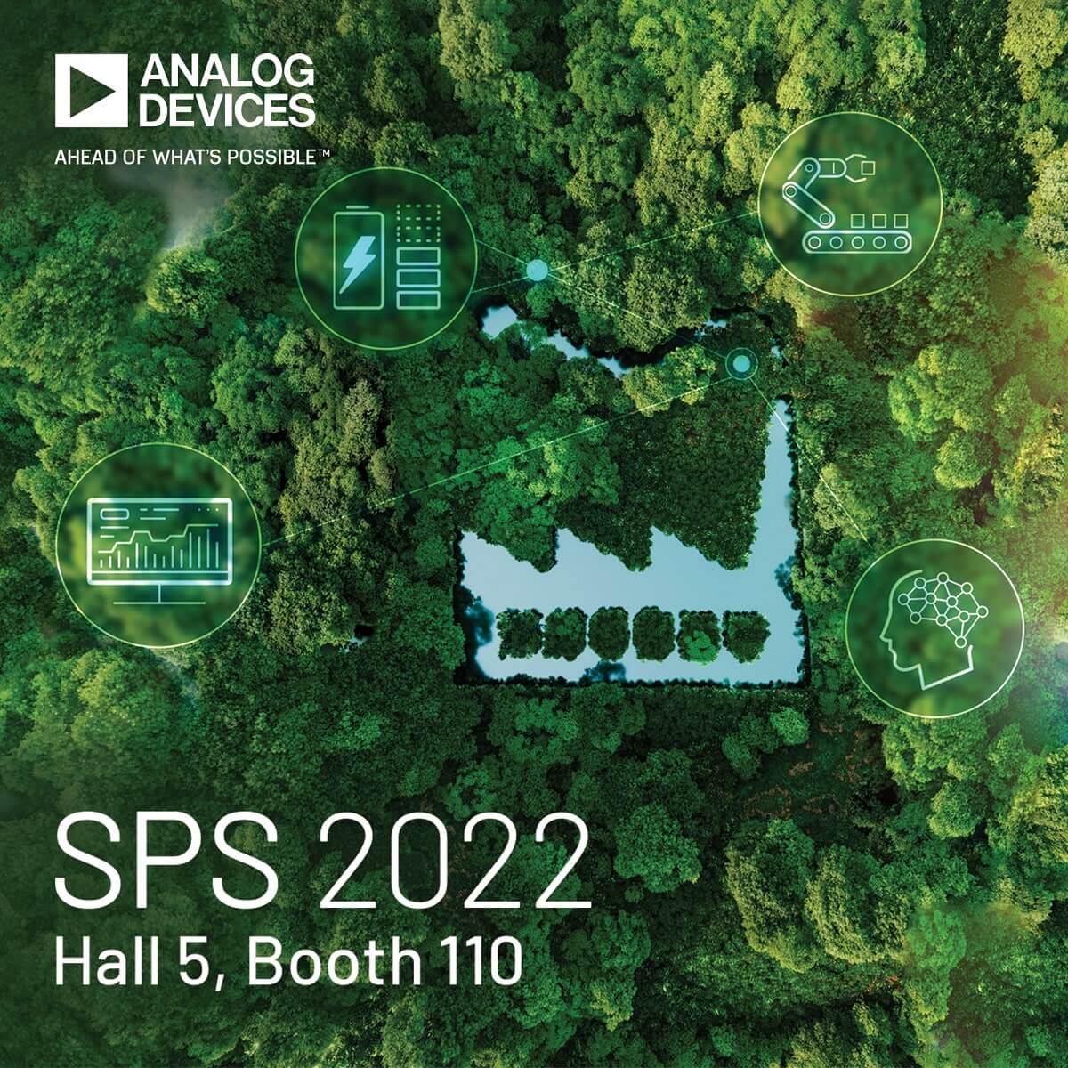 A SPS Analog Devices presenta soluzioni per una produzione intelligente e sostenibile