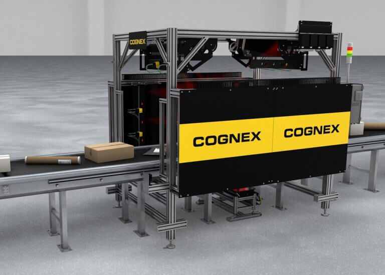 Tunnel di visione Cognex ad alta velocità per l'industria logistica