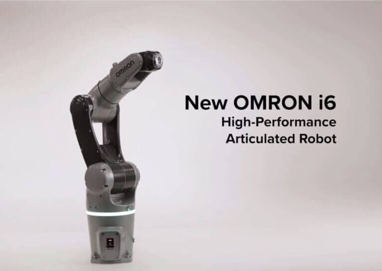 Omron i6, ecco la nuova serie di robot industriali a 6 assi di Omron: più payload e reach rispetto ai Viper